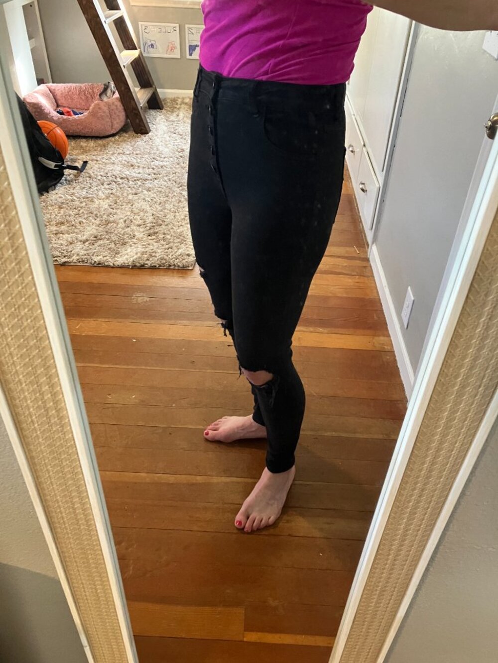 Next Level Stretch, American Eagle, Size 8